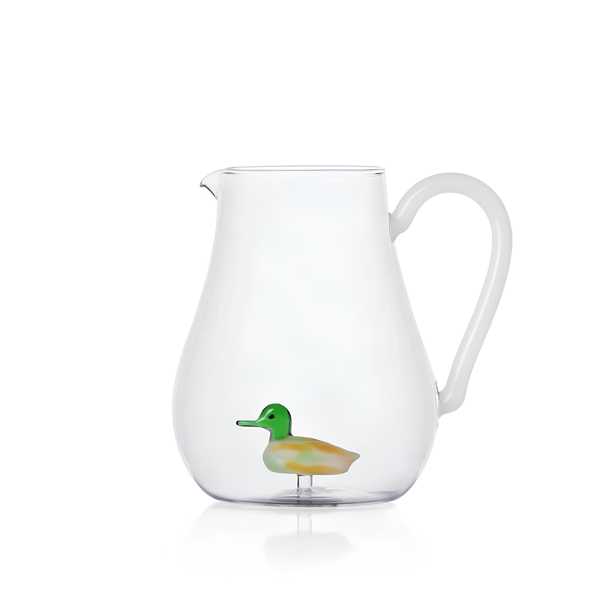Ördek Figürlü Cam Sürahi