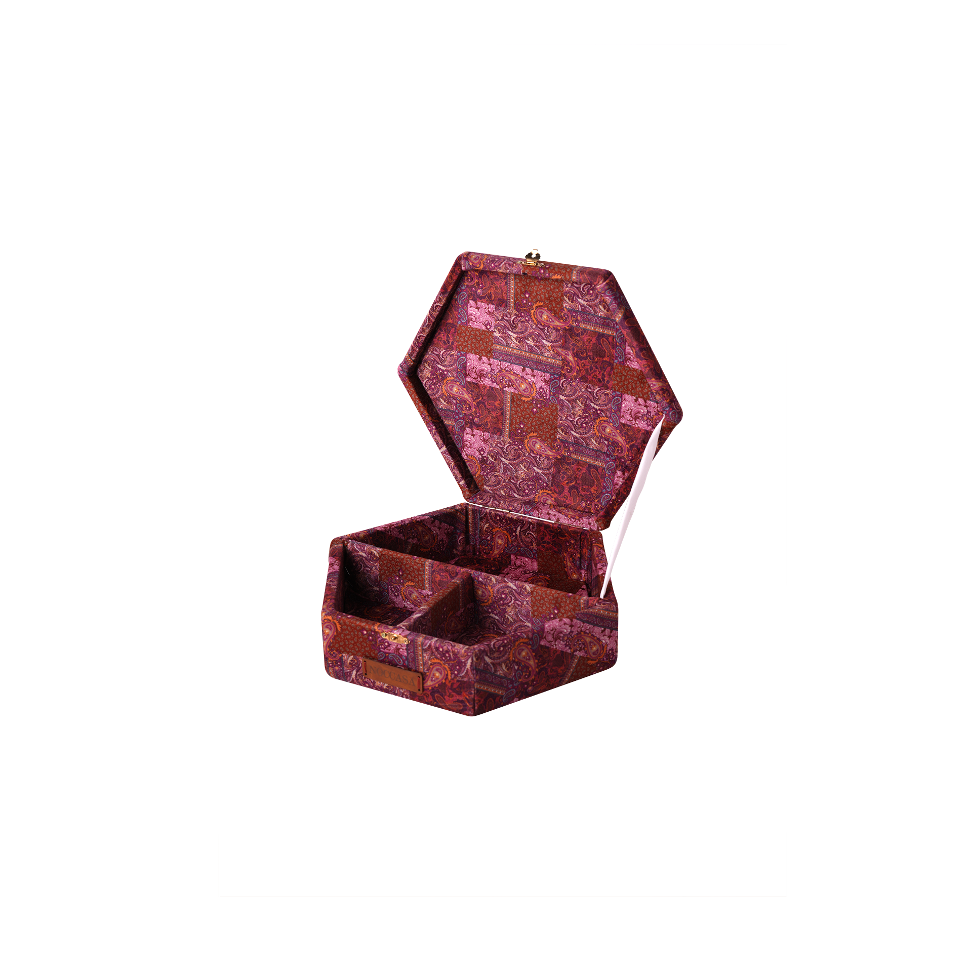 Oriental Kumaş Kaplı Takı Kutusu