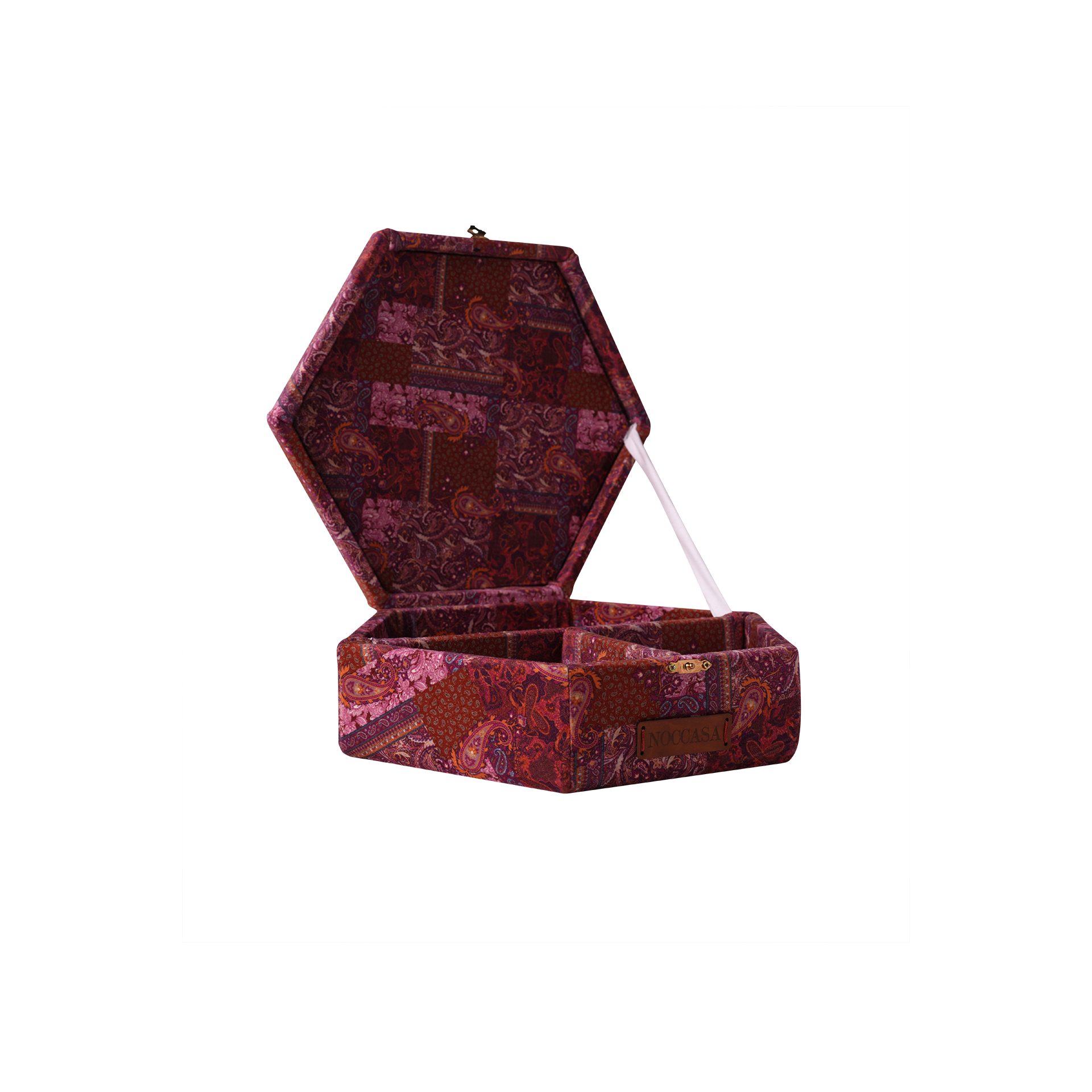 Oriental Kumaş Kaplı Takı Kutusu