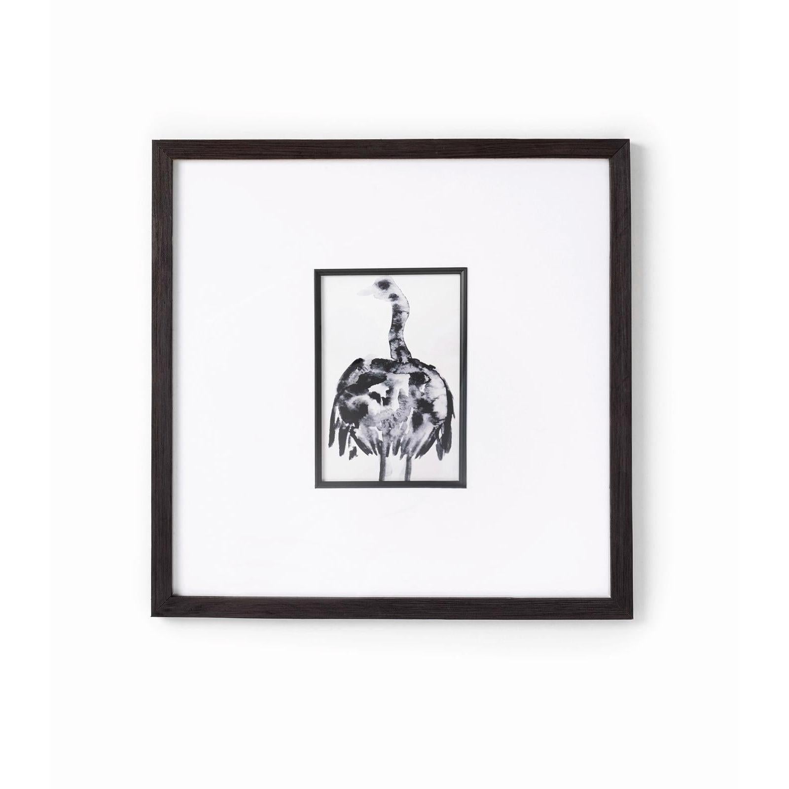 Ostrich Çerçeveli Tablo