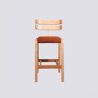 Otoban Bar Sandalyesi-Bar Sandalyesi-KYS Design-Naturel-W: 46 H: 93 D: 45 S: 64-NowShopFun