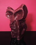 Owl Vase L Aubergine After Midnight By Marni Vazo