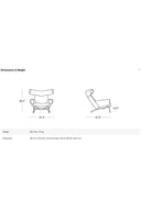 Ox Lounge Chair | Hans J. Wegner Tasarımı Esintili Berjer