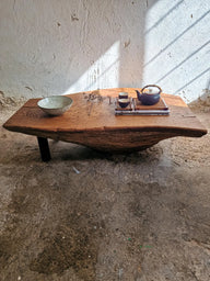 Özel Üretim Ahşap Tek Parça Orta Sehpa-Orta Sehpa-Innature Home-NowShopFun