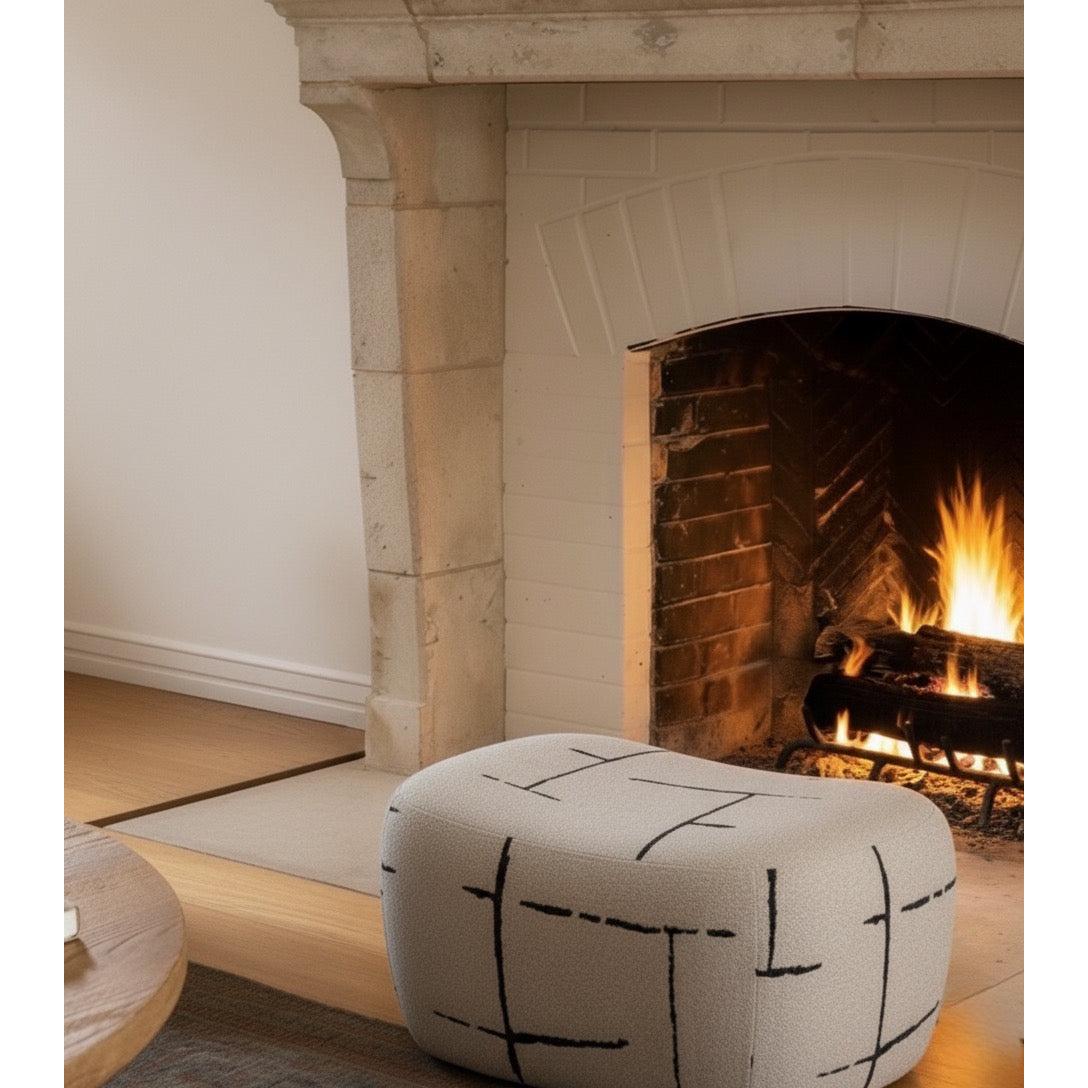 Pablo Asimetrik Puf / Yan Koltuk