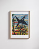 Pablo Picasso - Ağaçtaki Kuş Fine Art Baskı