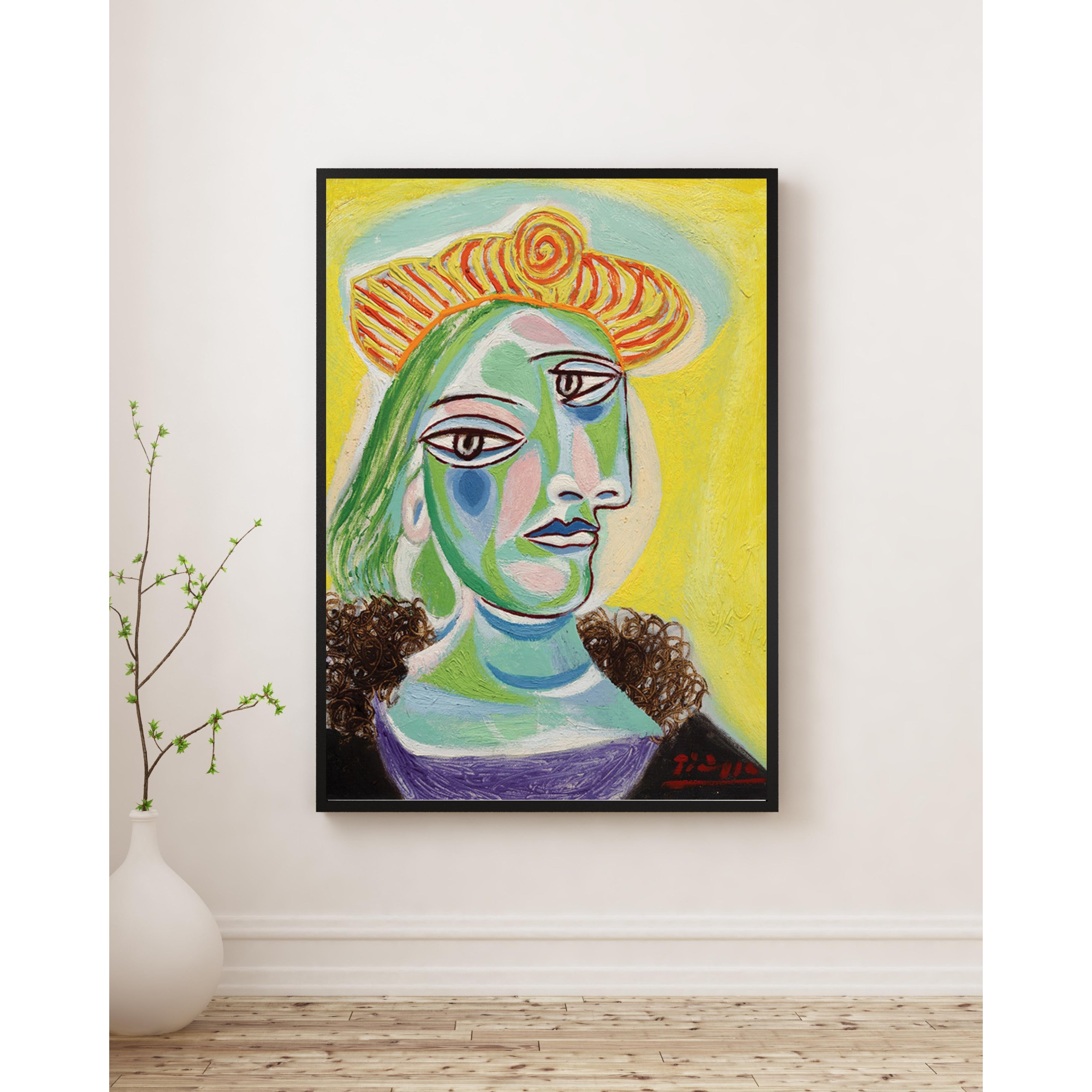 Pablo Picasso - Bir Kadının Büstü Fine Art Baskı