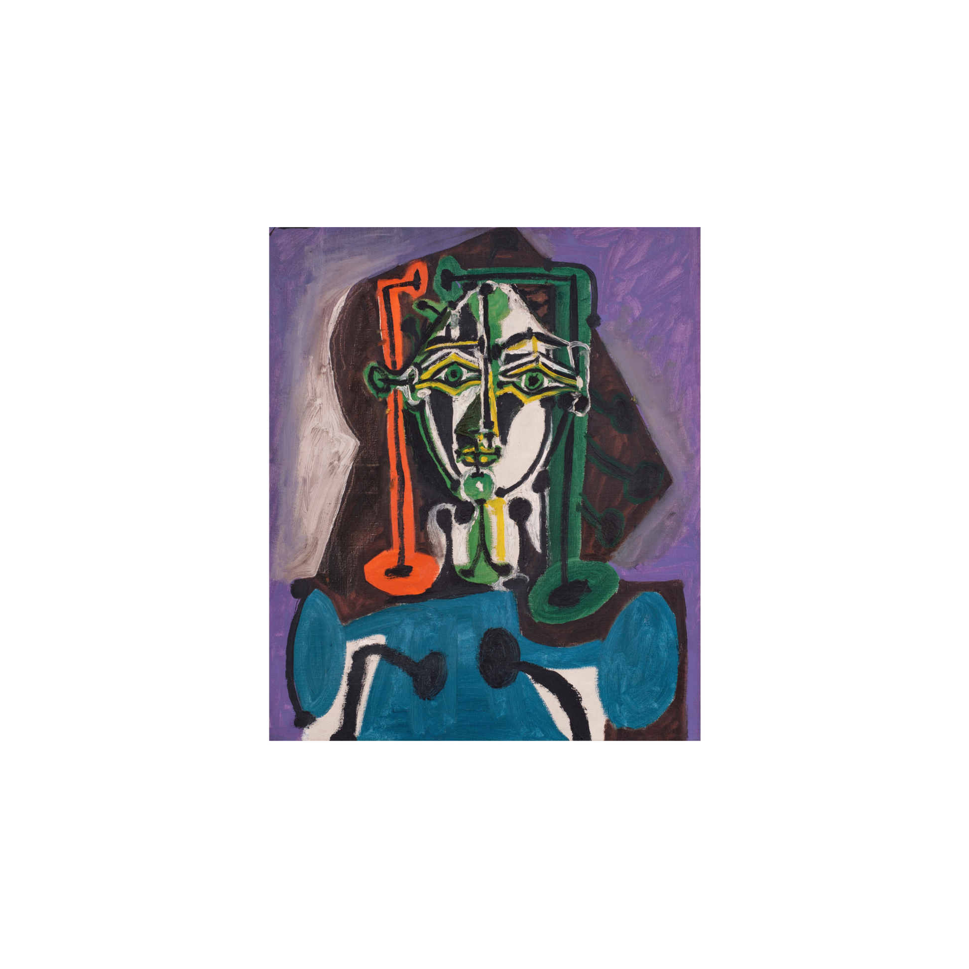 Pablo Picasso - Kadın Büstü Fine Art Baskı