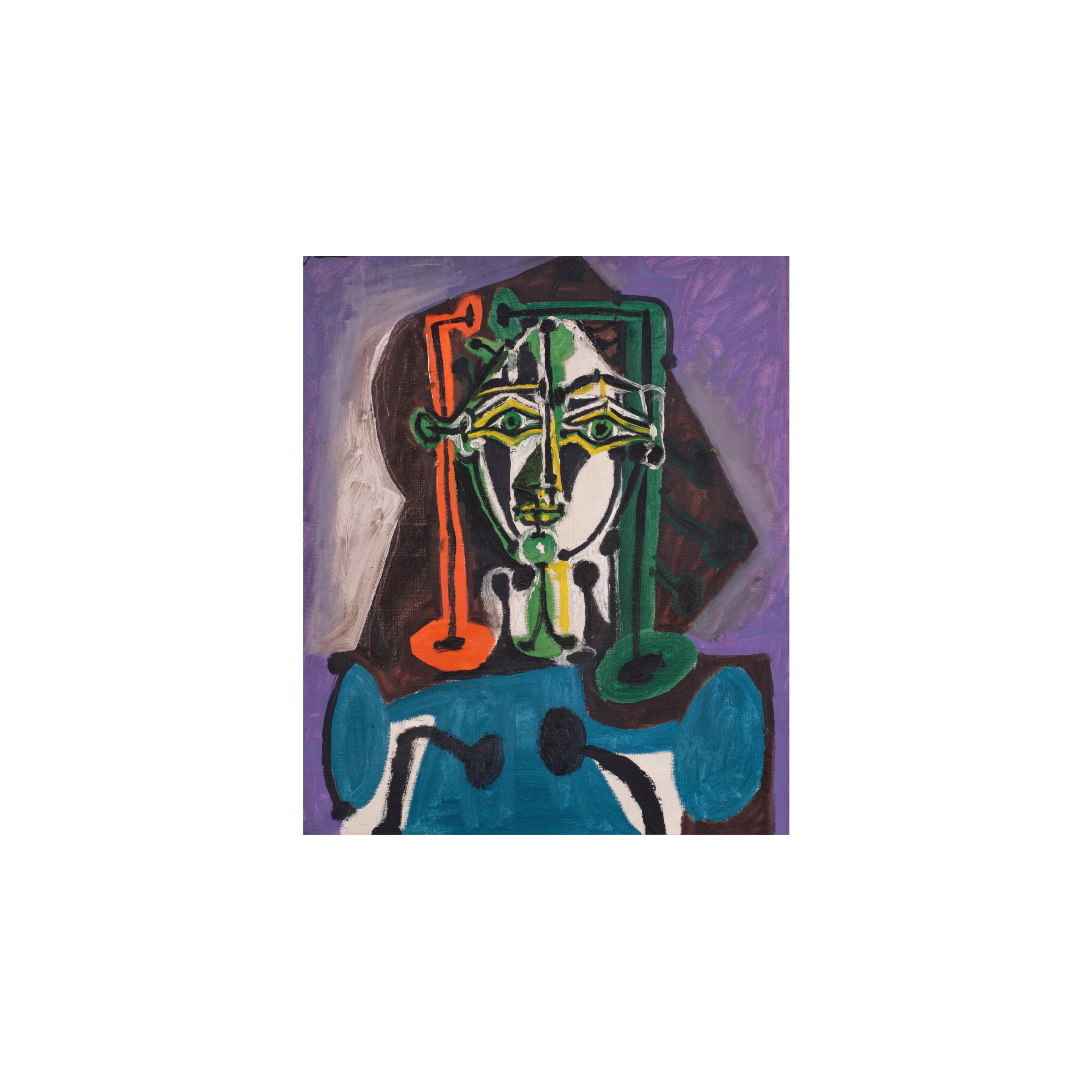 Pablo Picasso - Kadın Büstü Fine Art Baskı