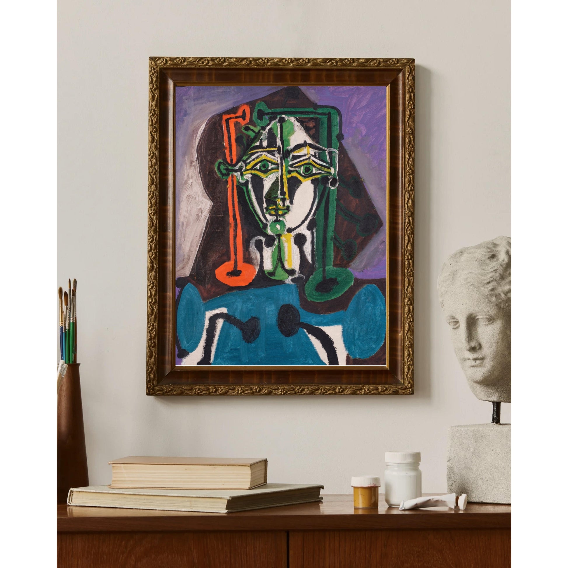 Pablo Picasso - Kadın Büstü Fine Art Baskı