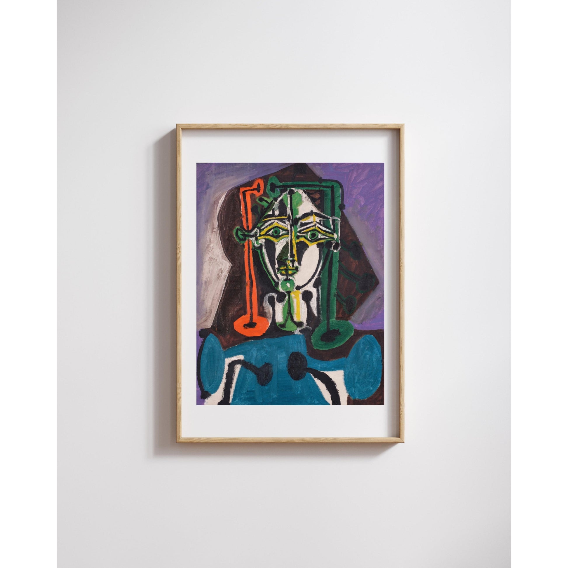 Pablo Picasso - Kadın Büstü Fine Art Baskı