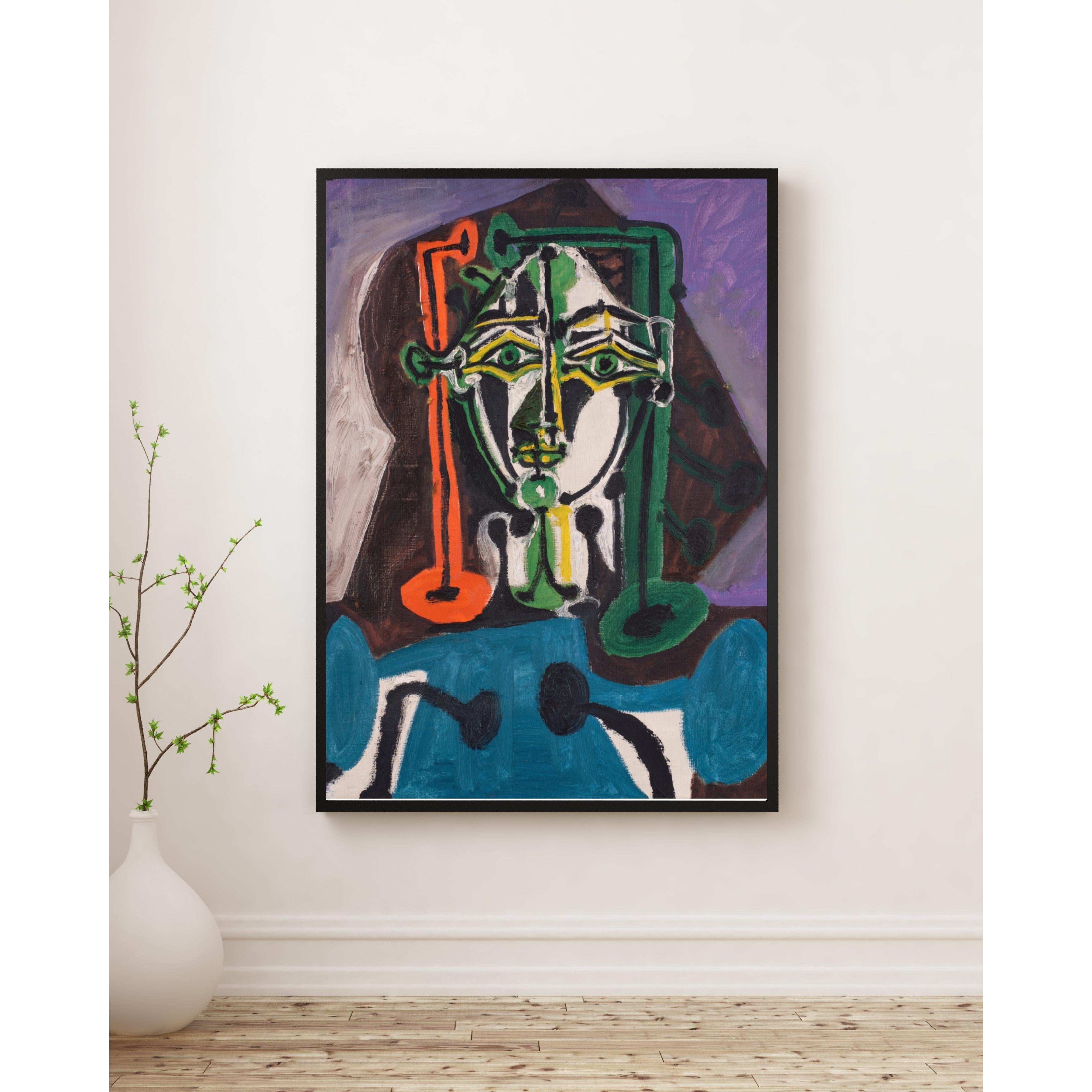 Pablo Picasso - Kadın Büstü Fine Art Baskı