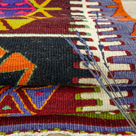Pakdest Renkli El Dokuma Kavak Kilim 118X186 Cm-Kilim & Halı-Soho Antiq-NowShopFun