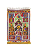 Pakdest Renkli El Dokuma Kavak Kilim 118X186 Cm