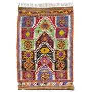 Pakdest Renkli El Dokuma Kavak Kilim 118X186 Cm
