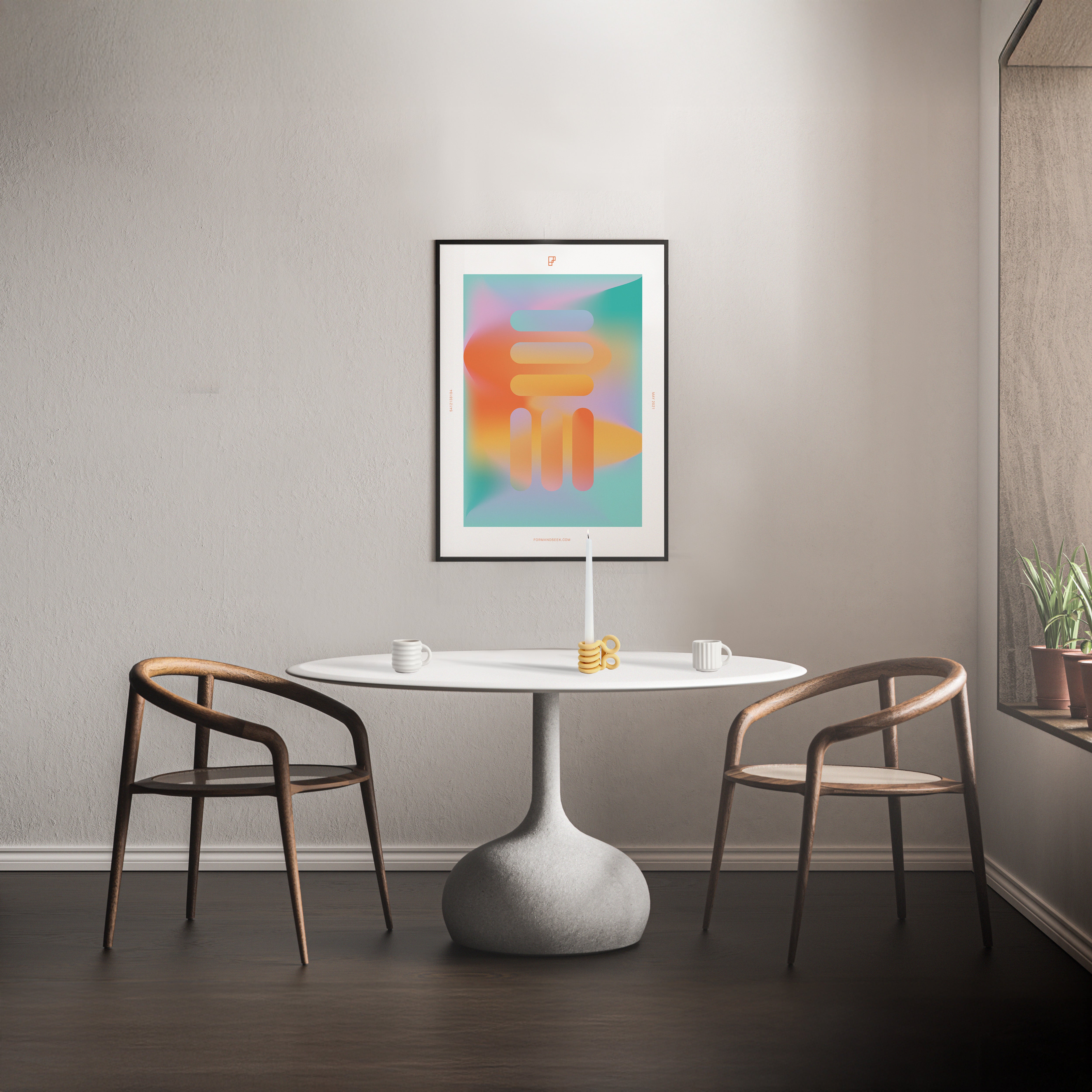 Palette Dijital Poster