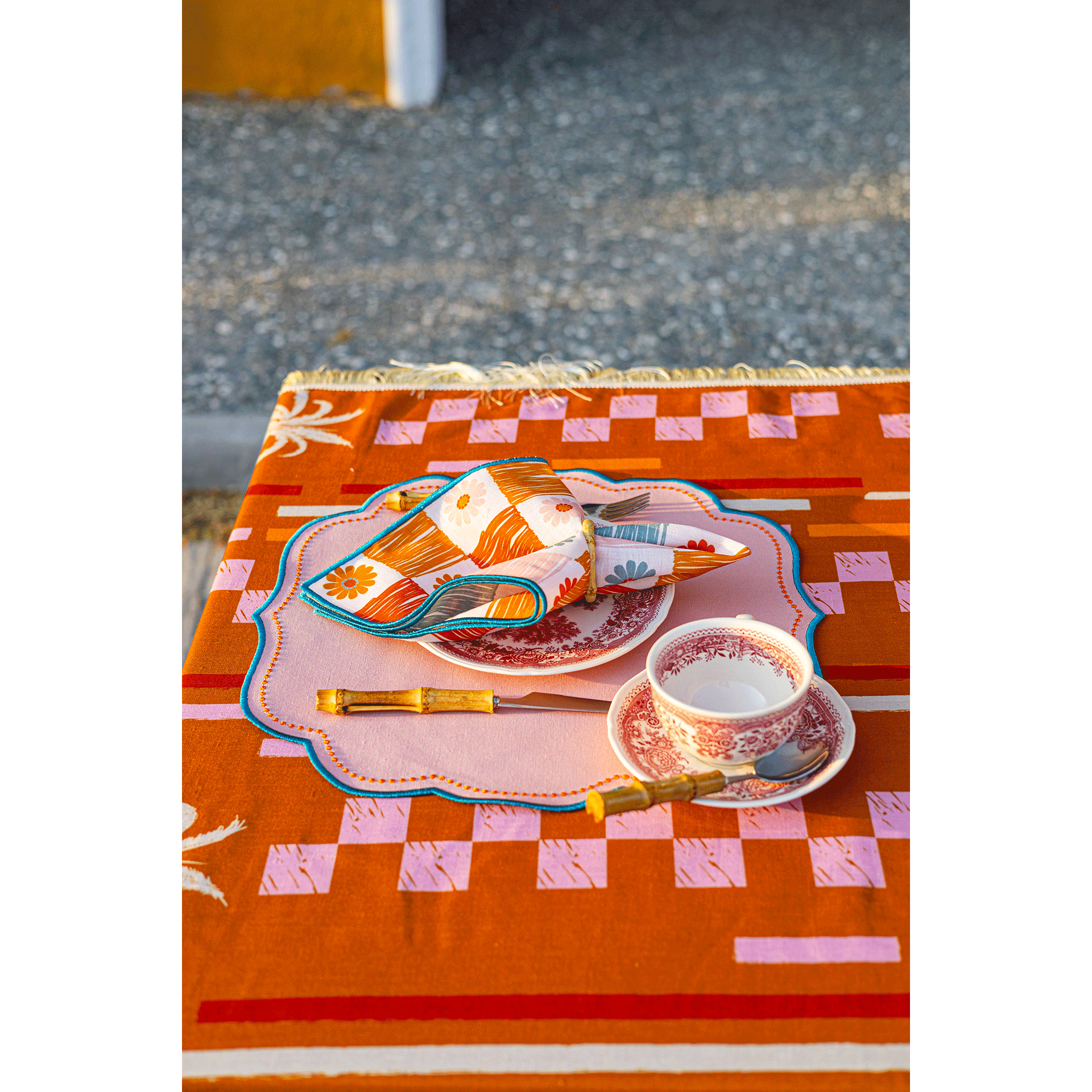 Palms & Sands Amerikan Servisi (4'lü Set)