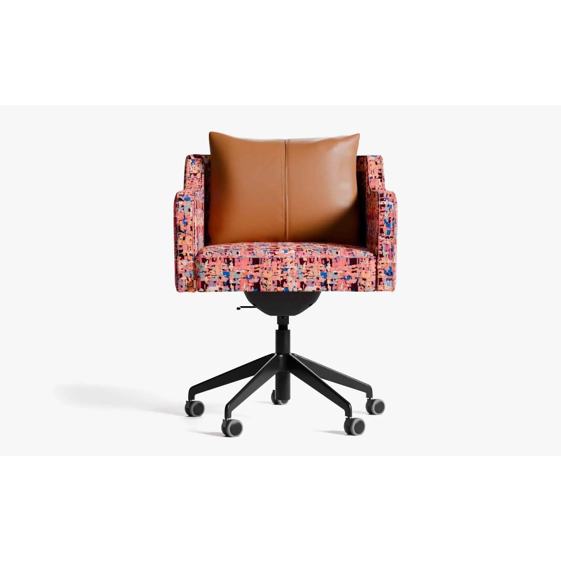 Papillonne Ofis Sandalyesi Tekerlekli