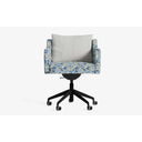 Papillonne Ofis Sandalyesi Tekerlekli-Ofis Sandalyesi-Lagu-Mavi Kenzo-Siyah-Bej Buklet-NowShopFun