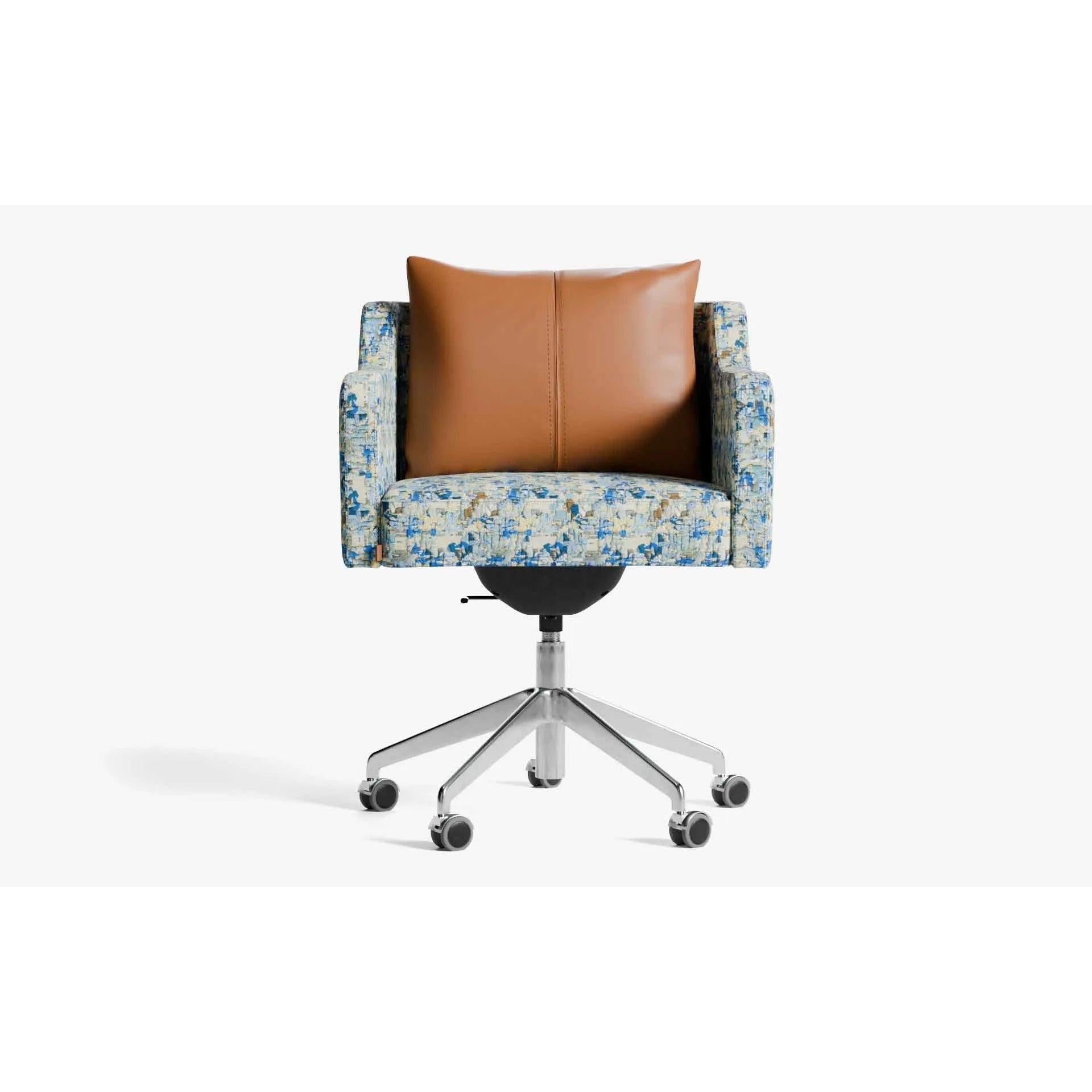 Papillonne Ofis Sandalyesi Tekerlekli