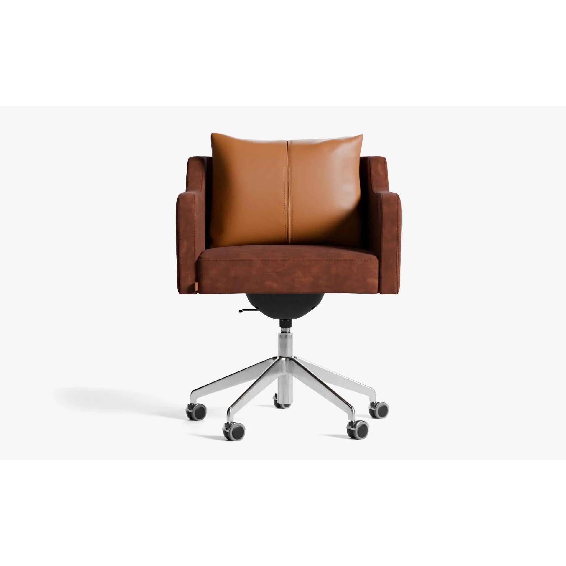 Papillonne Ofis Sandalyesi Tekerlekli