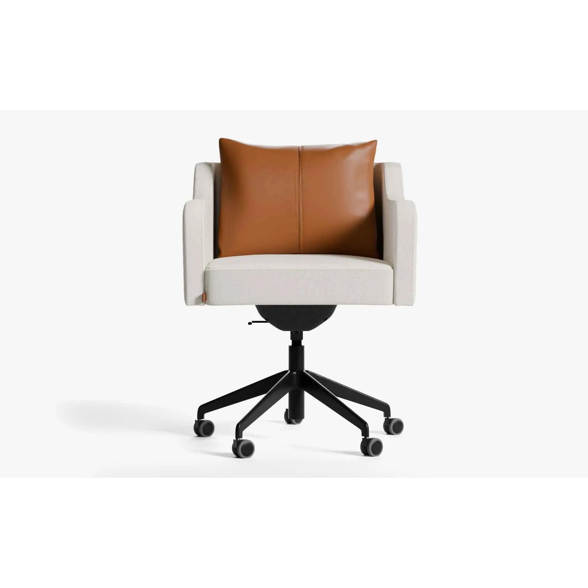 Papillonne Ofis Sandalyesi Tekerlekli