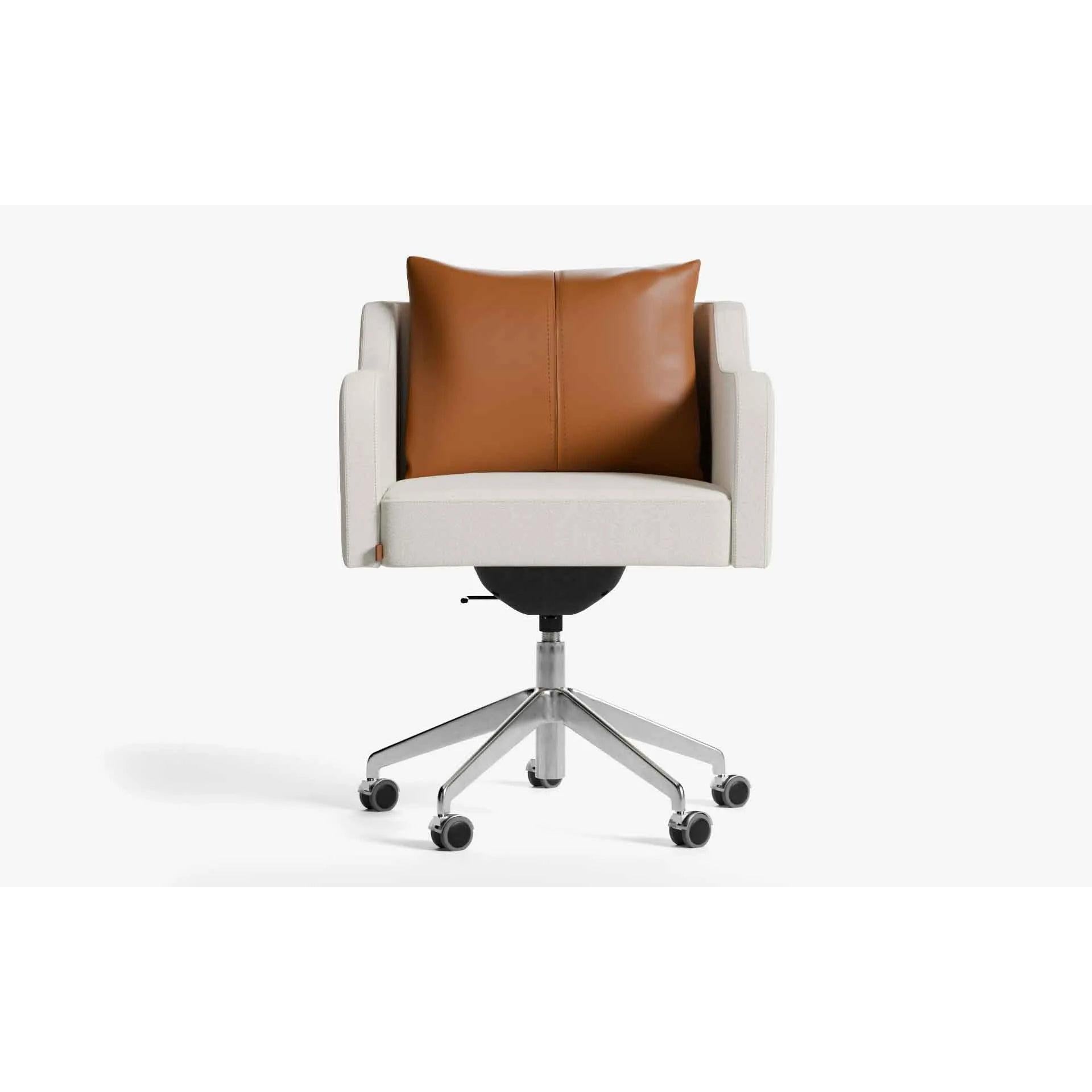 Papillonne Ofis Sandalyesi Tekerlekli