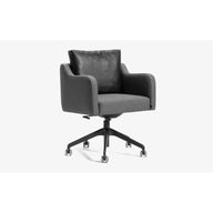 Papillonne Ofis Sandalyesi Tekerlekli-Ofis Sandalyesi-Lagu-Pembe Kenzo-Krom-Bej Buklet-NowShopFun