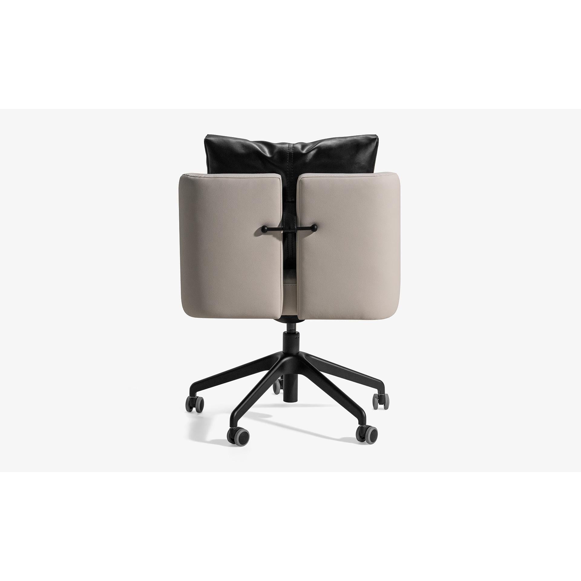 Papillonne Ofis Sandalyesi Tekerlekli