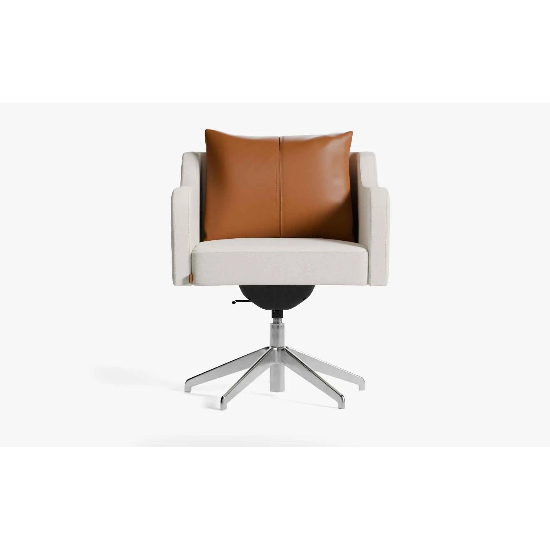 Papillonne Ofis Sandalyesi Tekerleksiz