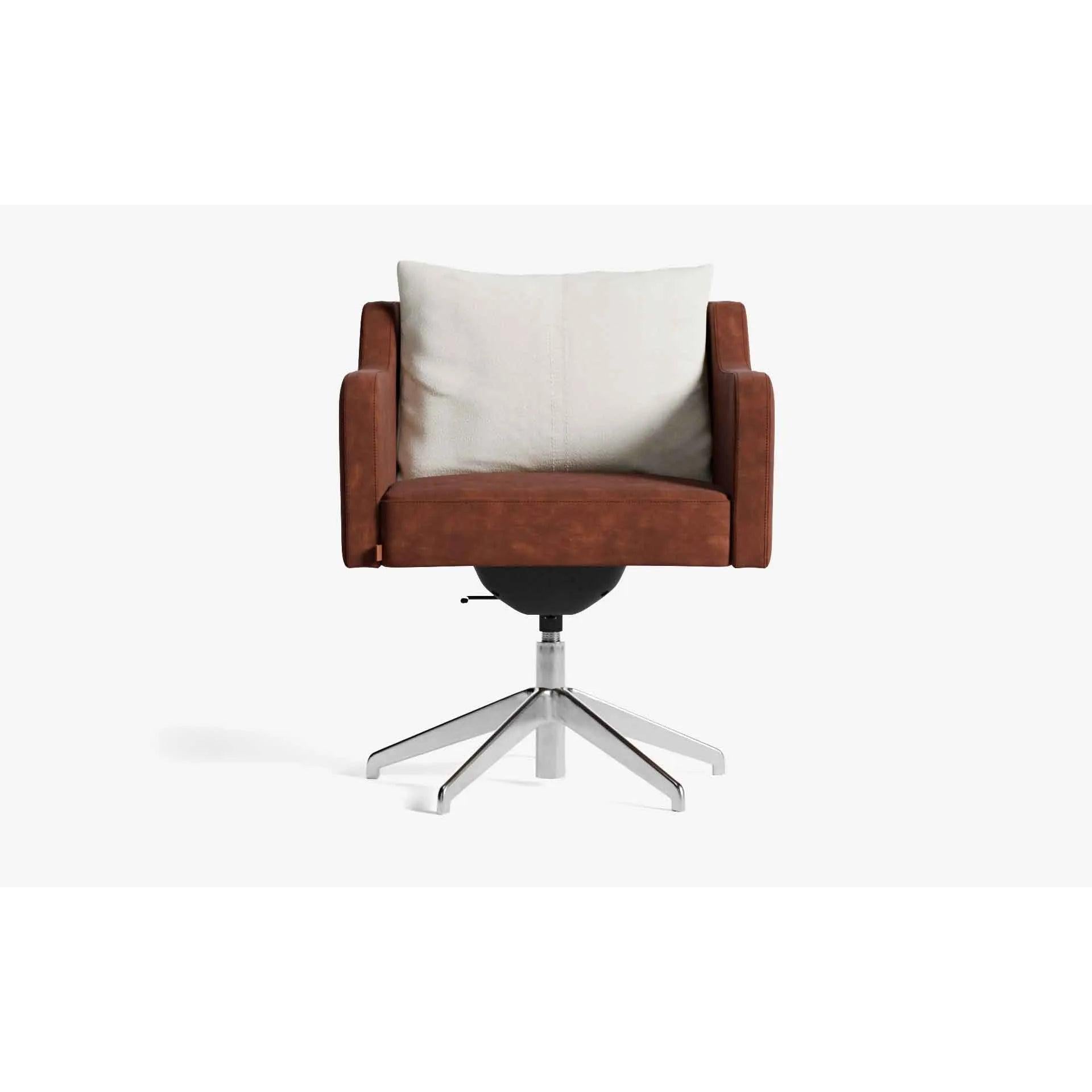 Papillonne Ofis Sandalyesi Tekerleksiz