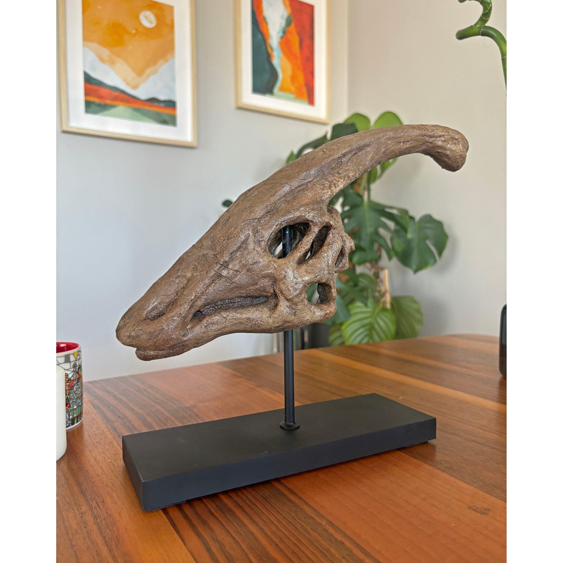 Parasaurolophus Fosil Heykeli