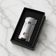 Patron Triple Torch Chrome Puro Çakmağı-Puro Aksesuarları-Coho Objet-NowShopFun
