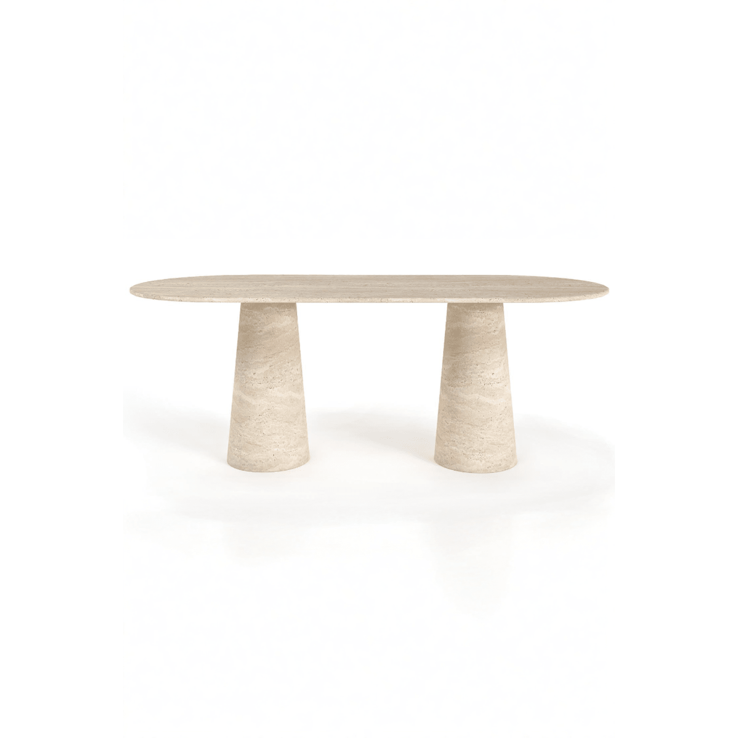 Paul-Yuvarlak Huni Ayak Yemek Masası