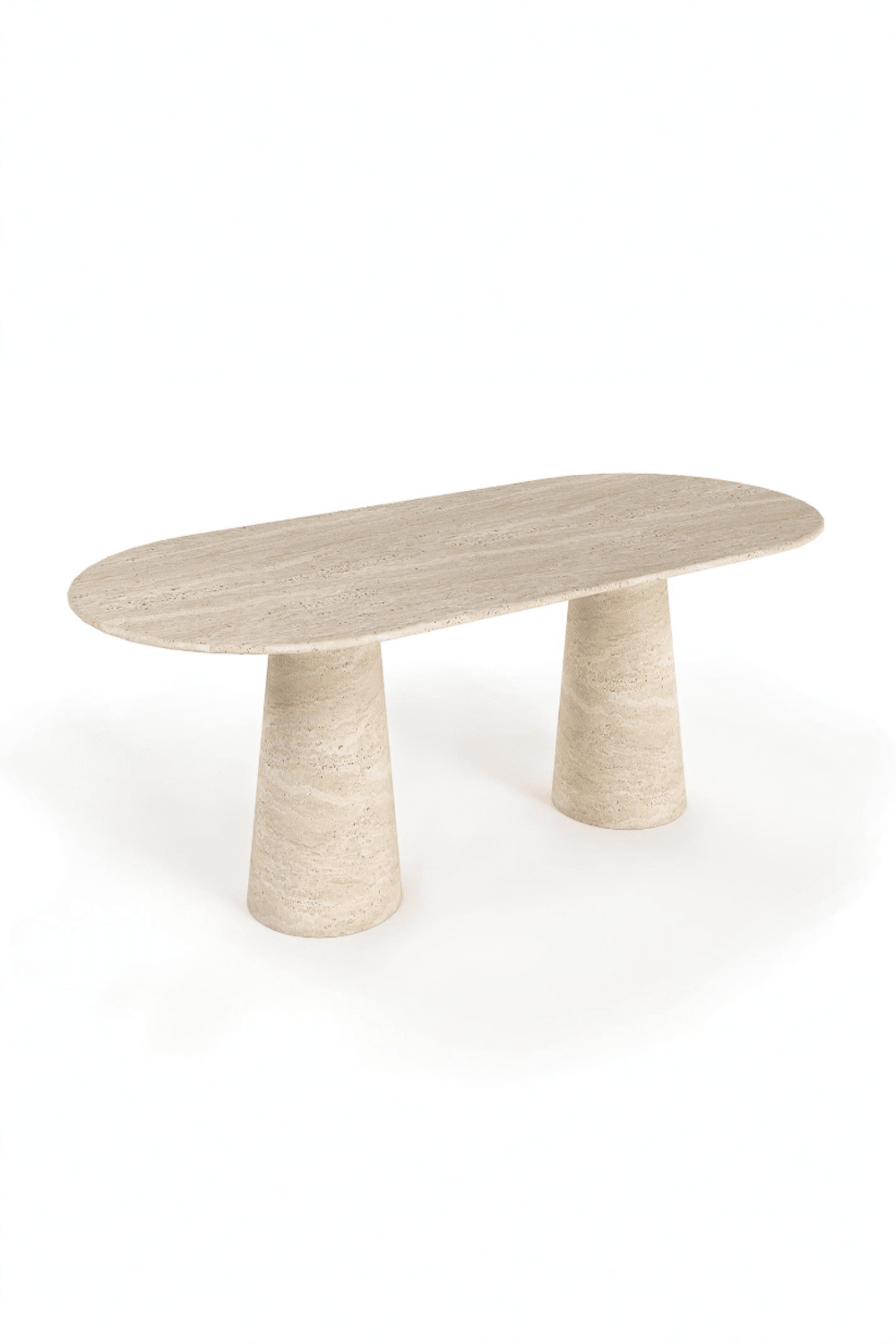 Paul-Yuvarlak Huni Ayak Yemek Masası