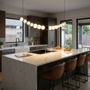 Pearl Grain Sarkıt Led Avize 170 Cm