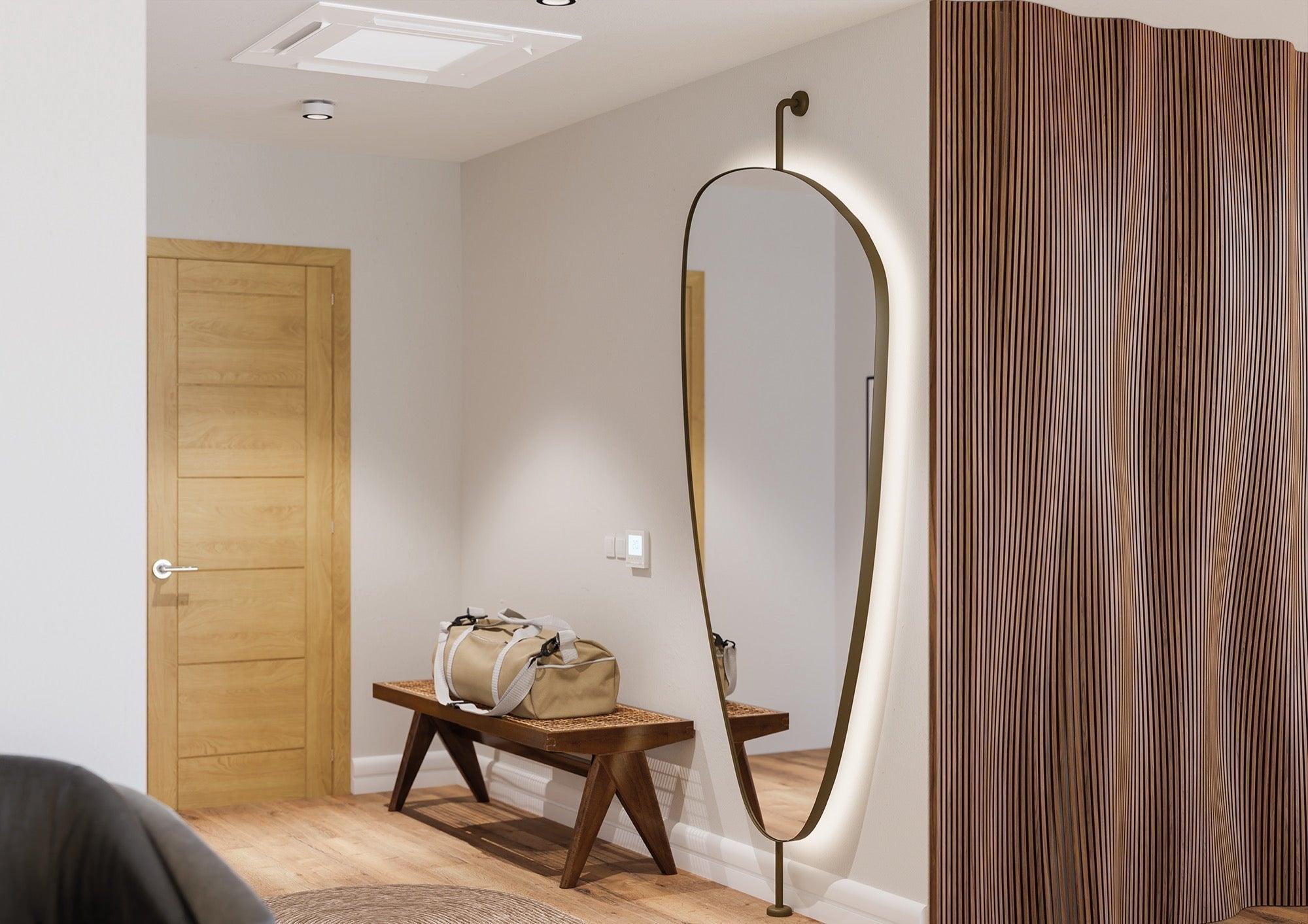 Pearl Mobil Uygulama Kontrollü Modern Led Duvar Aynası