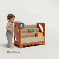 Pebble Çocuk Kitaplığı-Kitaplık-Vuvito-Beyaz-NowShopFun