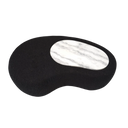 Pebble Mermerli Puf/Sehpa
