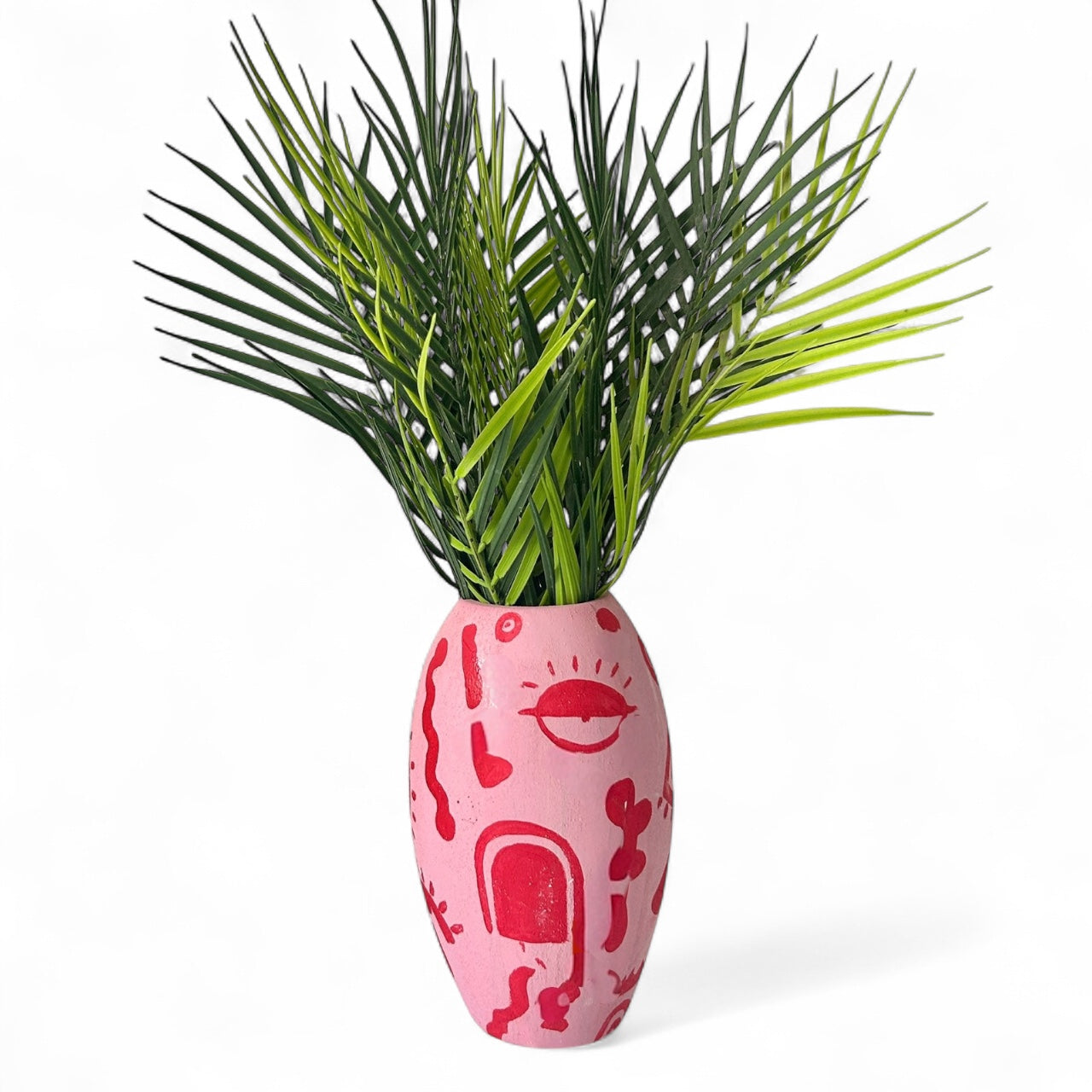 Pembe Rui Seramik Vazo