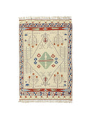 Peren Şarköy Desenli Yün Kilim 115X172 Cm