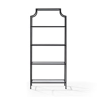 Pero Metal Kitaplık Vitrin-Vitrin-Modabilya-Beyaz-NowShopFun
