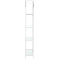 Pero Metal Kitaplık Vitrin-Vitrin-Modabilya-Beyaz-NowShopFun