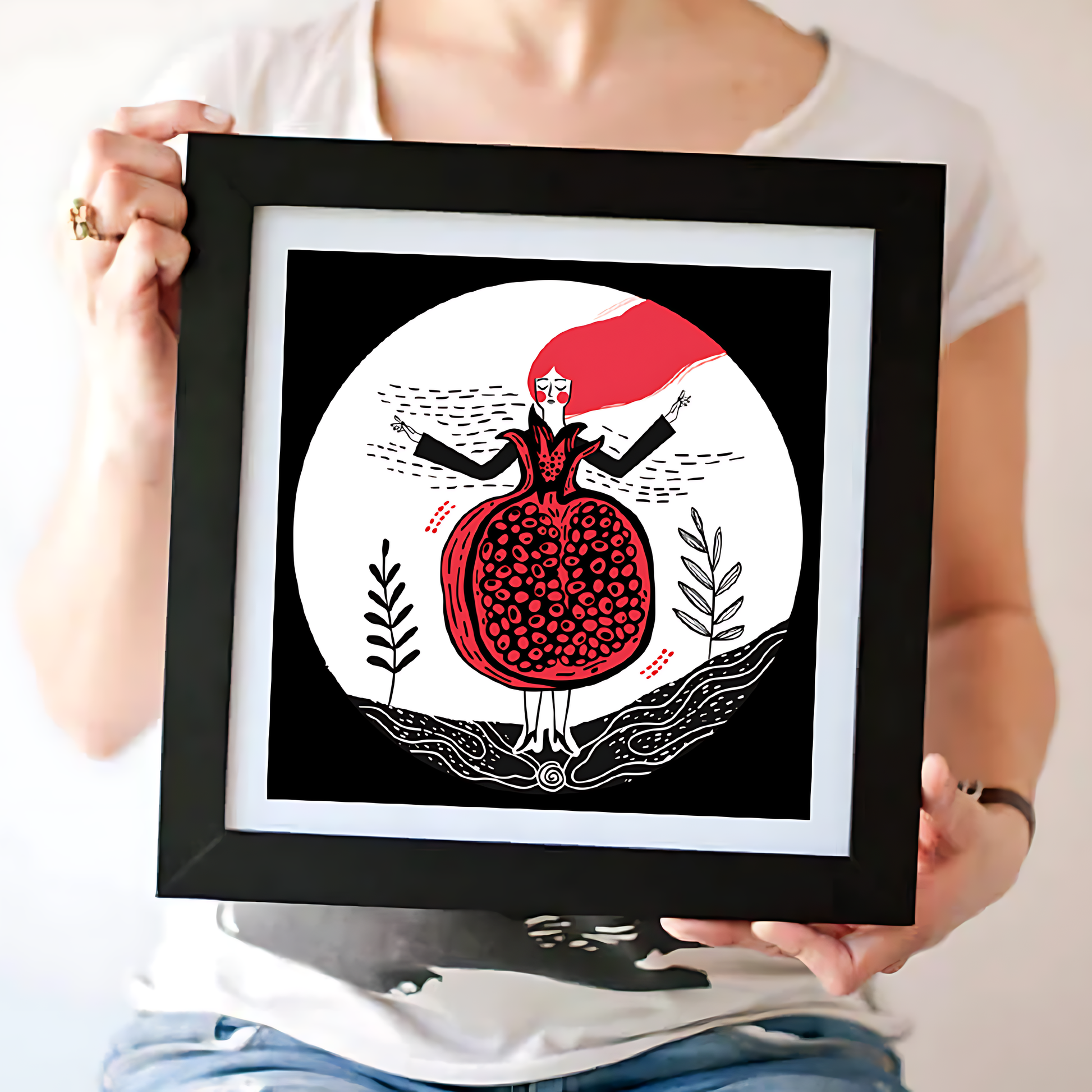 Persephone’un Narı Çerçeveli