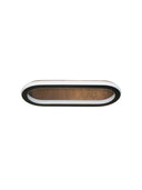Plafonia Oval Led Plafonyer Led Avize Ahşap 40x16 Cm