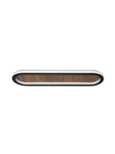 Plafonia Oval Led Plafonyer Led Avize Ahşap 60x16 Cm