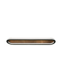 Plafonia Oval Led Plafonyer Led Avize Ahşap 80*16 Cm