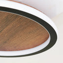 Plafonyer Led Avize Ahşap 40 Cm