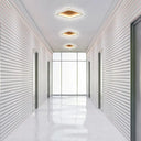 Plafonyer Led Avize Ahşap 60x60 Cm