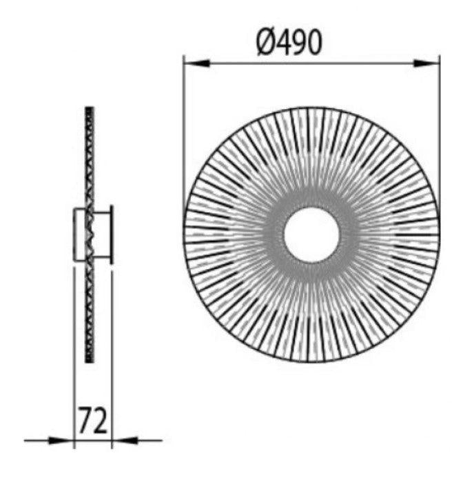 Plie Natural Gold Büyük Apli̇k